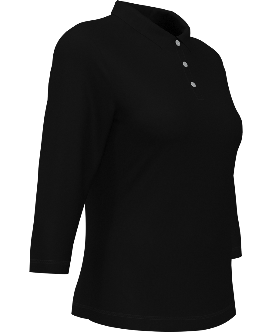 LADIES 3/4-SLEEVE CORE PERFORMANCE POLO