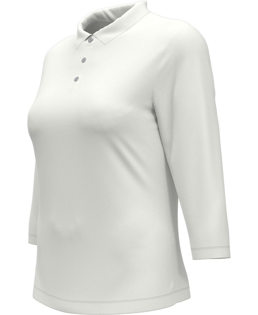 LADIES 3/4-SLEEVE CORE PERFORMANCE POLO