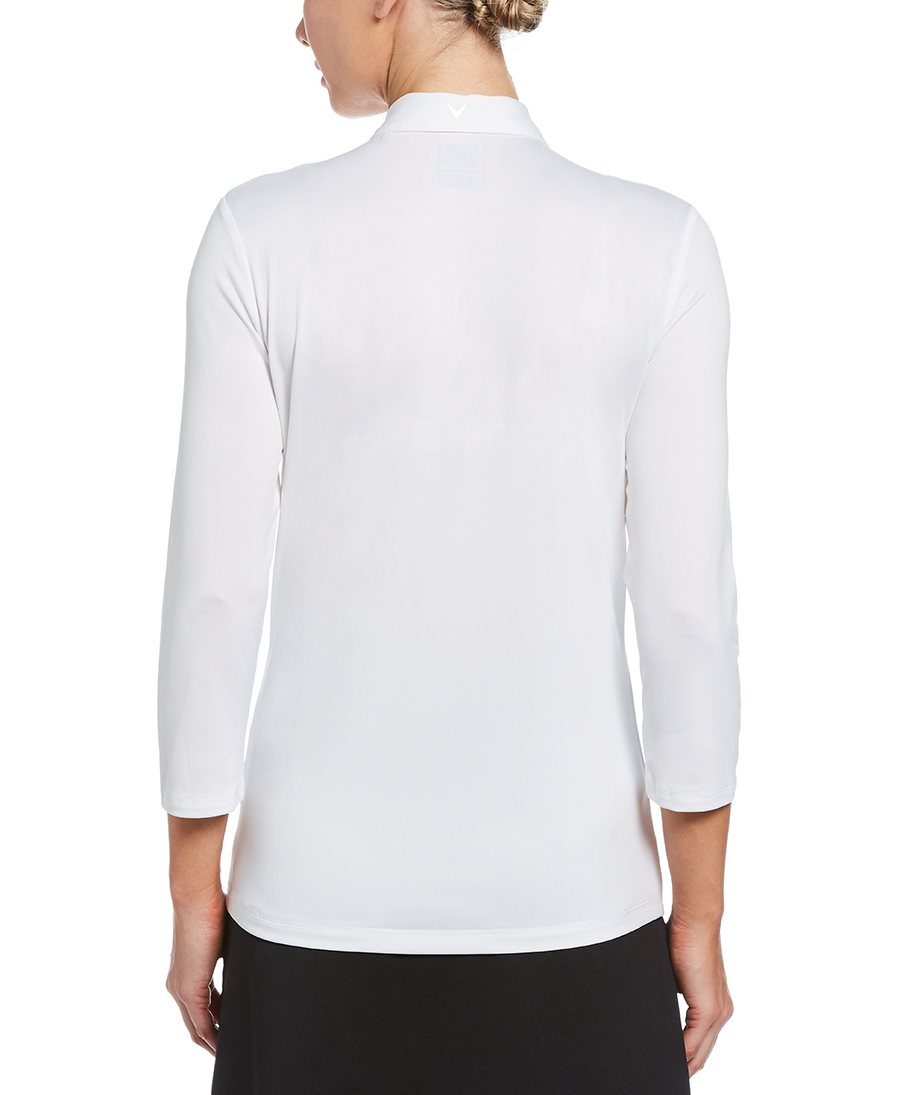 LADIES 3/4-SLEEVE CORE PERFORMANCE POLO