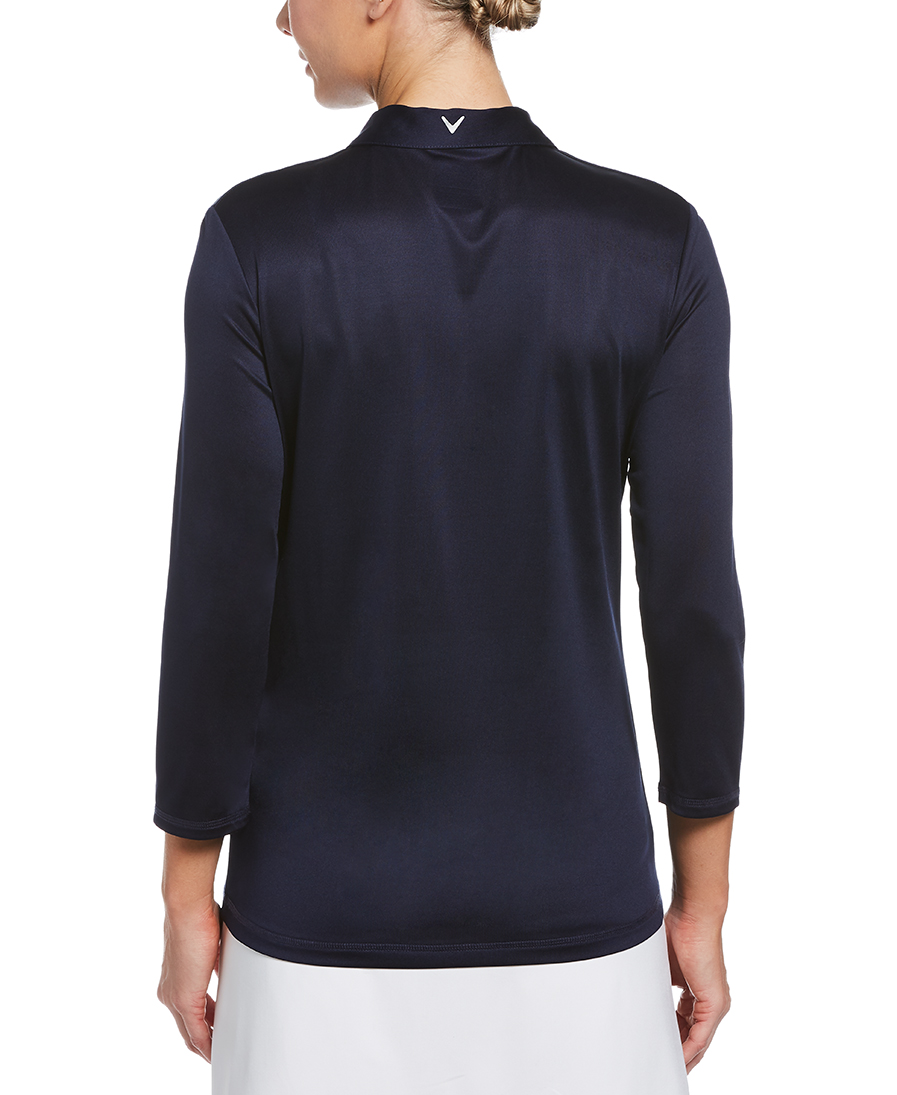 LADIES 3/4-SLEEVE CORE PERFORMANCE POLO