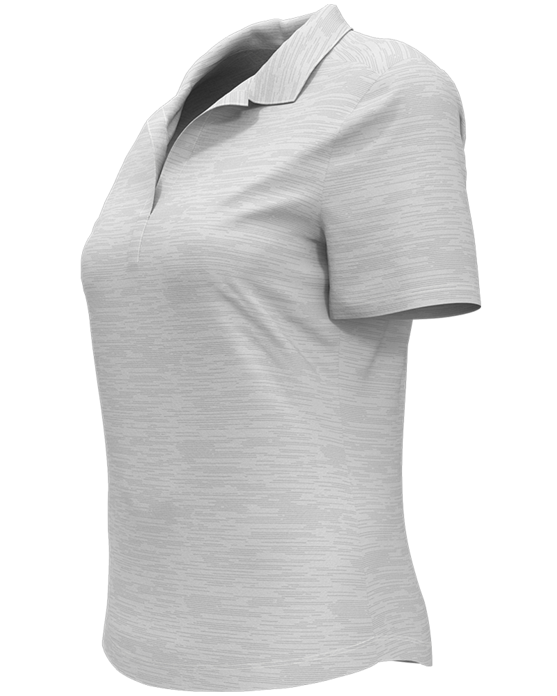 LADIES BROKEN STRIPE POLO